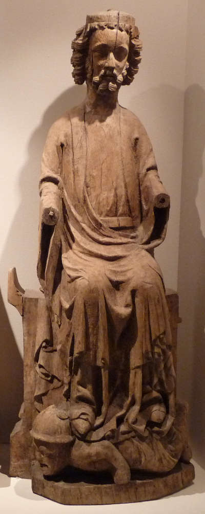 Statue de saint Olav, église d'Anga