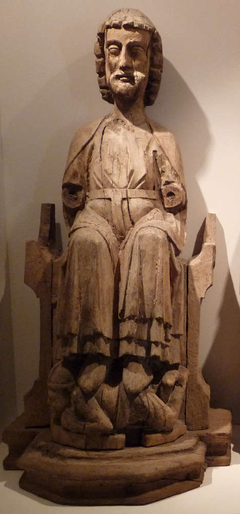 Statue de saint Olav, église de Hangvar