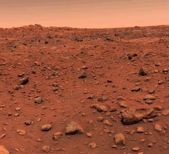 Photo de Mars par la sonde Viking