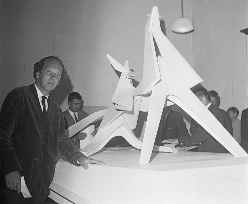 Knut Steen et son projet de statue d'Olav Kyrre